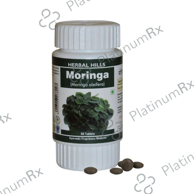 Herbal Hills Moringa 500mg Tablet 60 tablets
