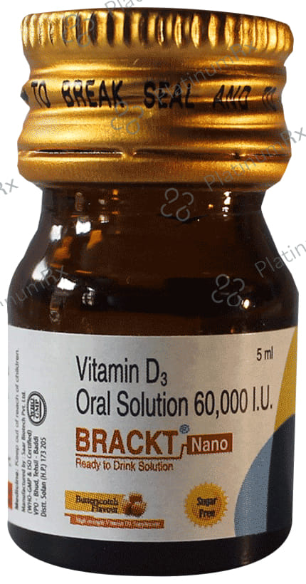 Brackt Nano Oral Solution Butterscotch Sugar Free