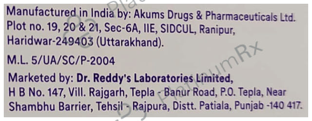 Inir 100/325mg Tablet 10s