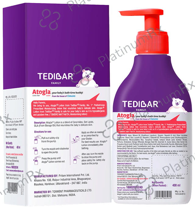 Curatio New Atogla Baby Moisturizing Lotion 400 Lotion