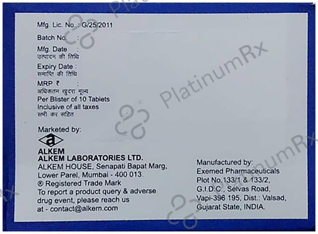 Alsita EM 25/1000mg Tablet ER 10s