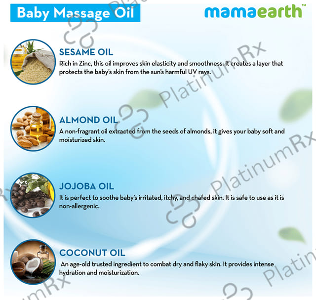 Mamaearth Soothing Massage Oil 200ml