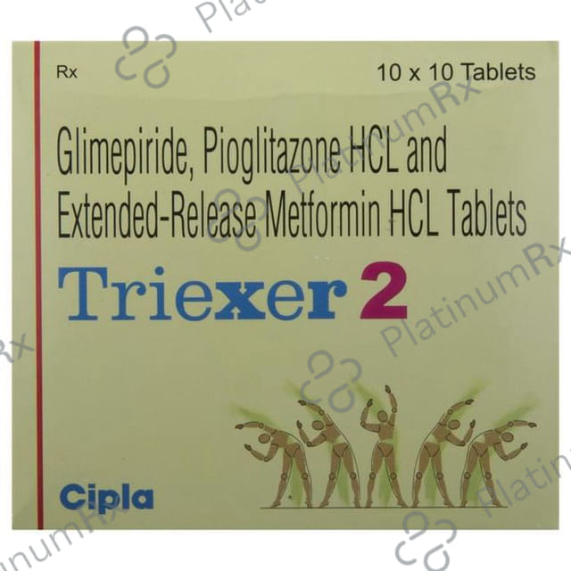 Triexer 2/500/15mg Tablet ER 10s