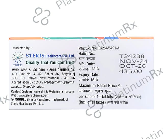 Moodlush Ramo 5mcg Tablet 10s