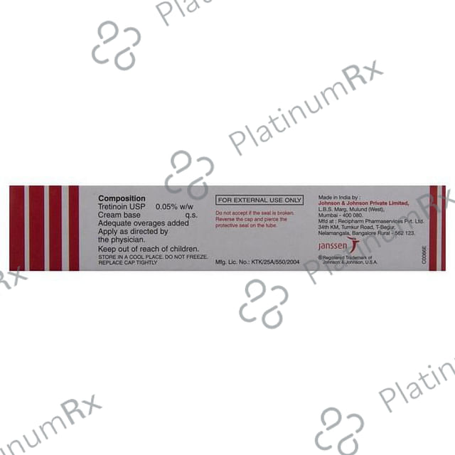 Retino A 0.05% Cream 20gm