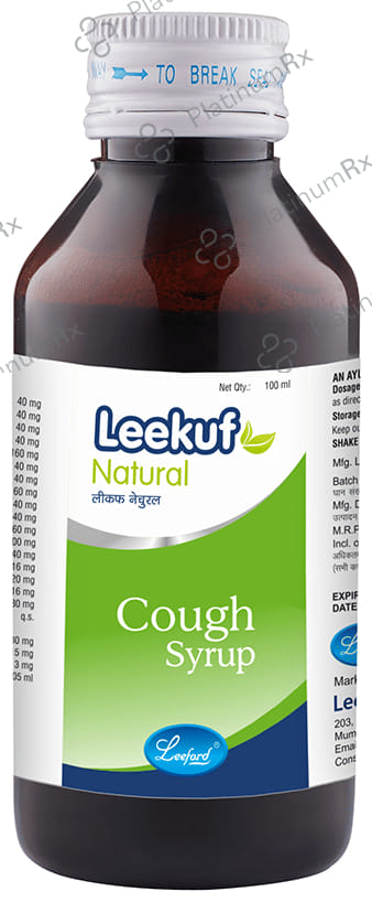 Leeford Leekuf Natural Cough Syrup