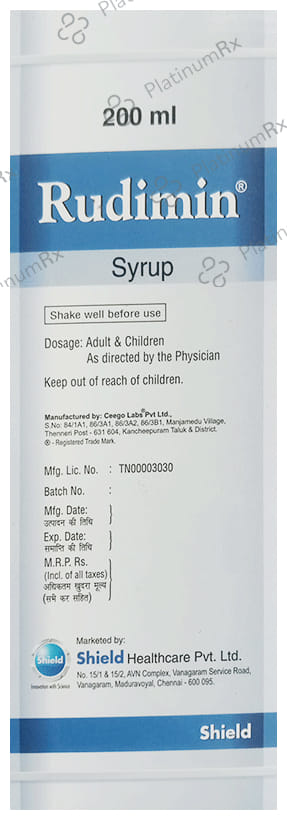 Rudimin Syrup 200ml