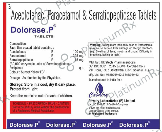Dolorase.P Tablet