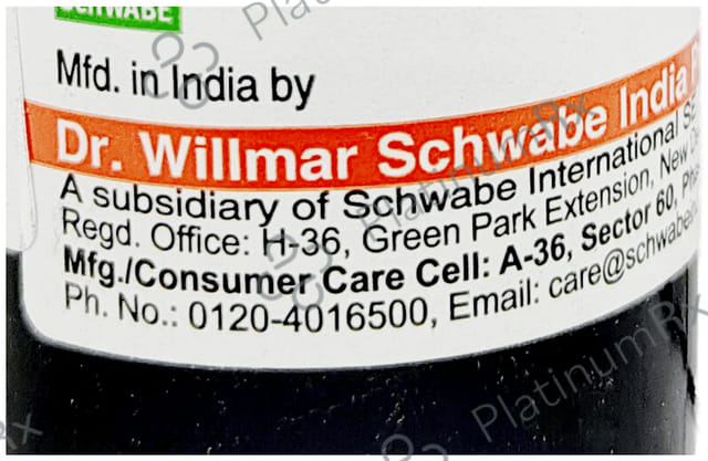 Dr Willmar Schwabe India Aegle Folia Mother Tincture Q