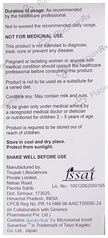 Softeron Gold Strawberry Oral Suspension 150ml