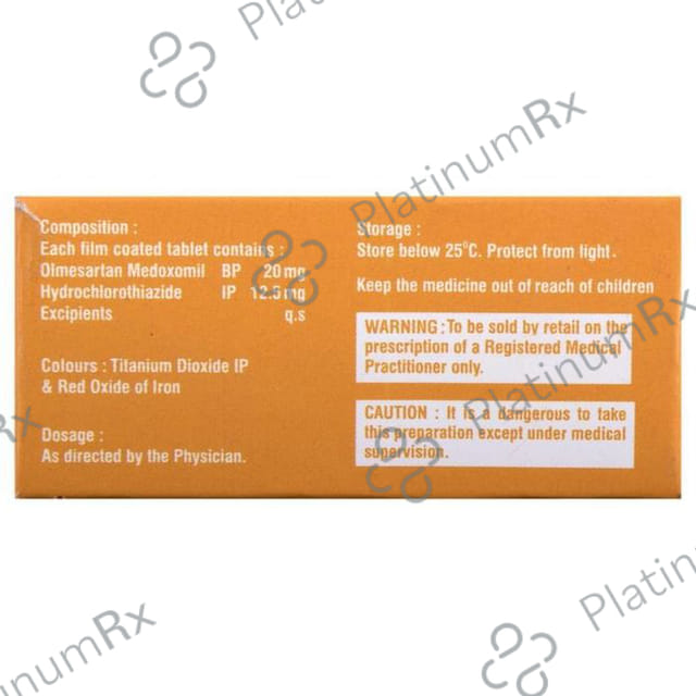 Olipil H 12.5/40mg Tablet 10s