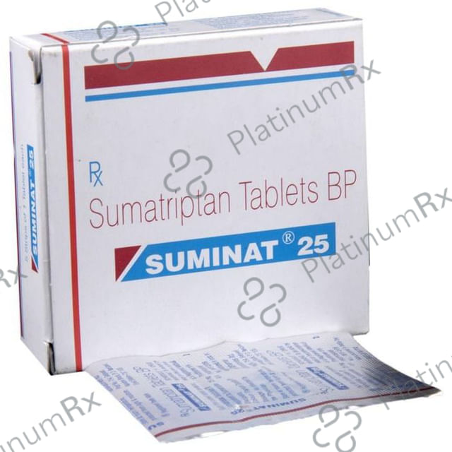 Suminat 25mg Tablet 1s
