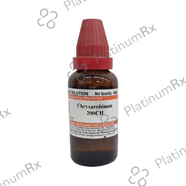 Dr Willmar Schwabe India Chrysarobinum Dilution 200 CH