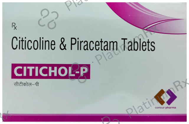 Citichol P 500mg/800mg Tablet