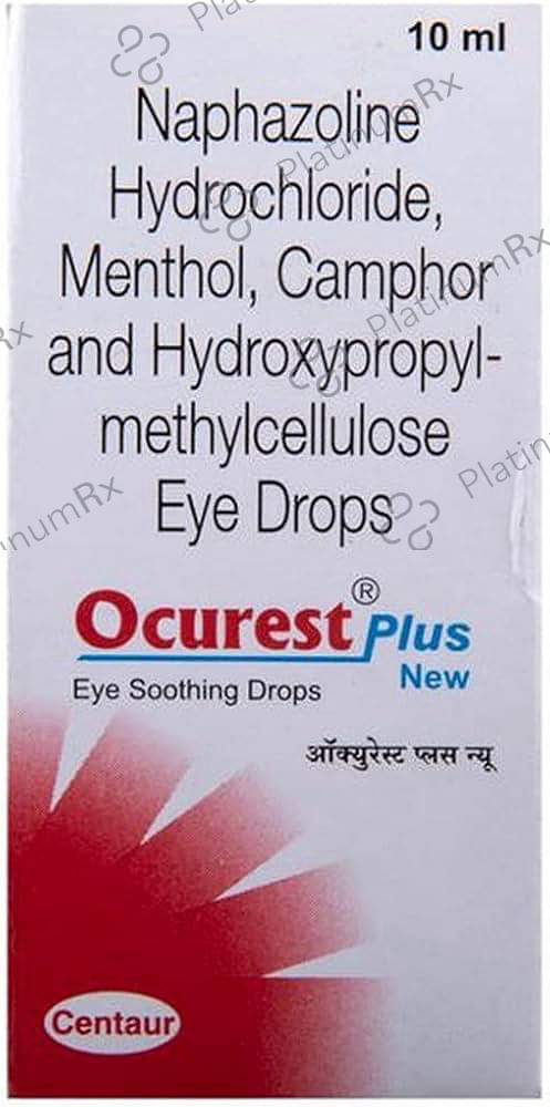 New Ocurest Plus Eye Drop 10ml