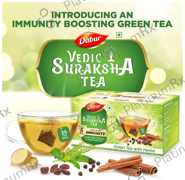 Dabur Vedic Suraksha for Immunity - Green Tea