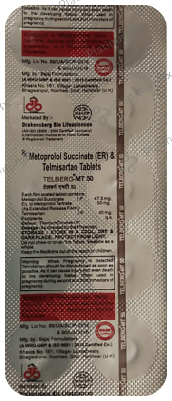 Telberg-MT 50 Tablet ER