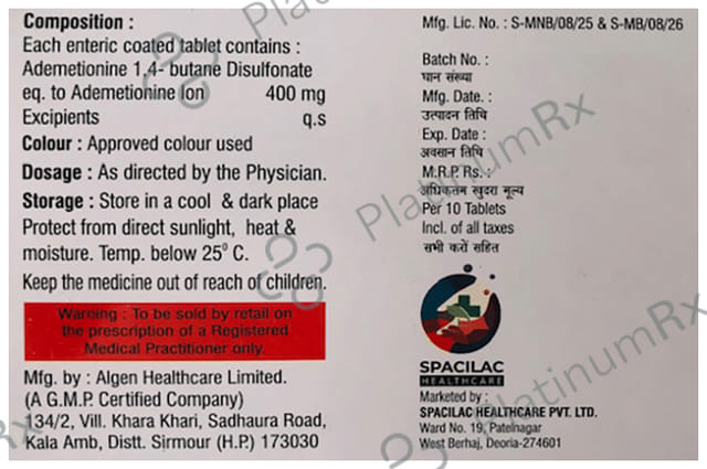 Adehep 400mg Tablet 10s