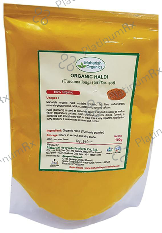 Maharishi Ayurveda Organic Haldi