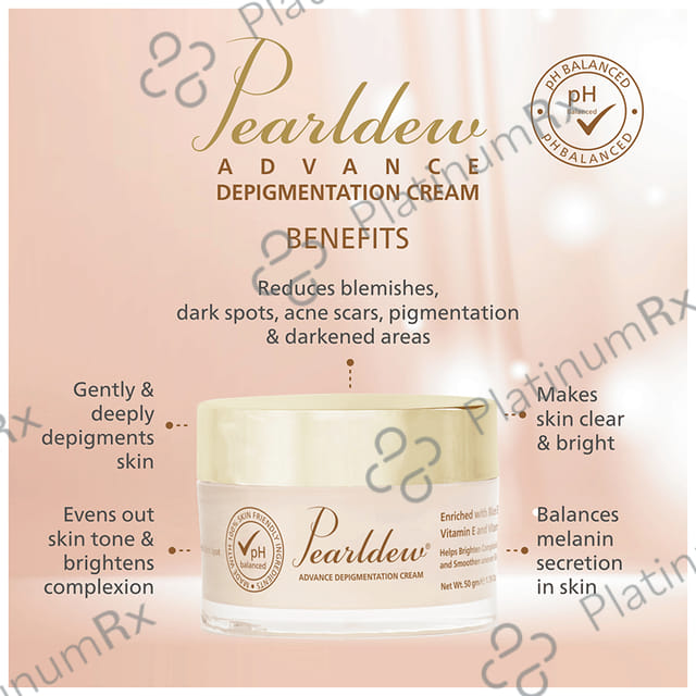 Pearldew Advance Depigmentation Cream 50gm