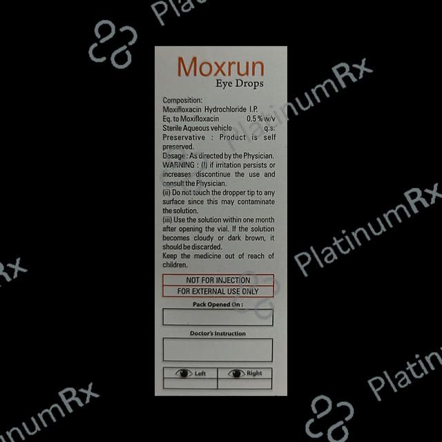 Moxrun Eye Drop