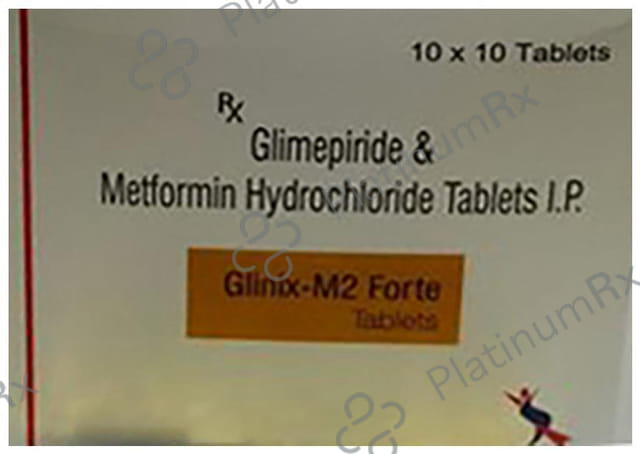 Glinix M 2/1000mg Forte Tablet SR 10s