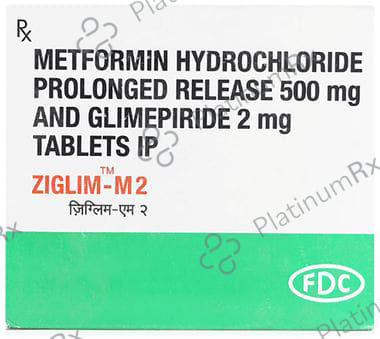 Ziglim M 2/500mg Tablet PR 15s