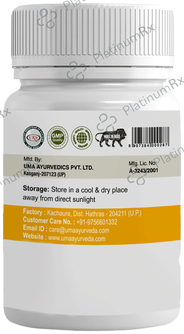 Uma Ayurveda Umadizest Best Appetizer & Digestive Tablet 60 tablets