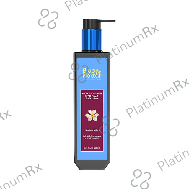 Blue Nectar Niraa Shea Butter SPF 30 body Lotion 200ml