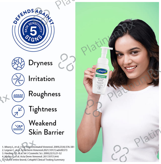 Cetaphil Soothing Foam Wash 200ml