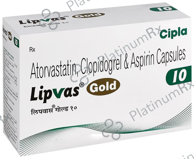 Lipvas Gold 10 Capsule
