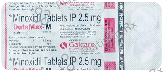 Dutamax M 2.5mg Tablet 10s