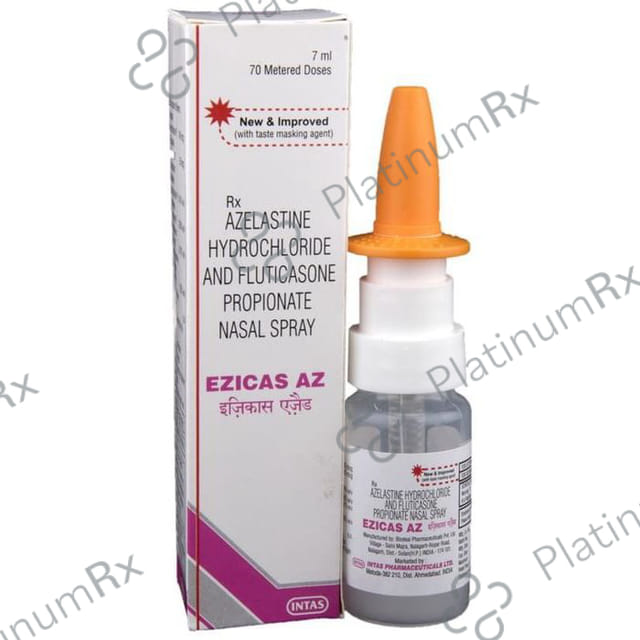 Ezicas AZ 140/50mcg Nasal Spray 7ml