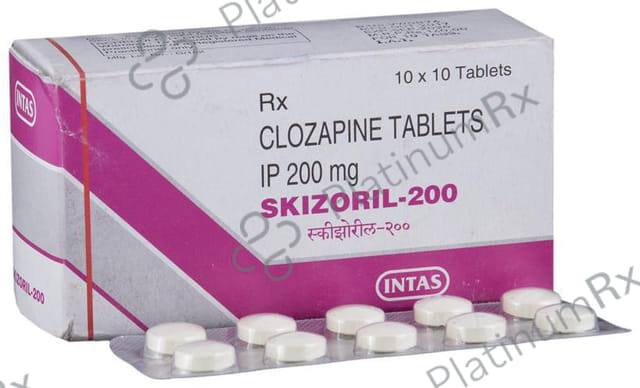 Skizoril 200mg Tablet 10s