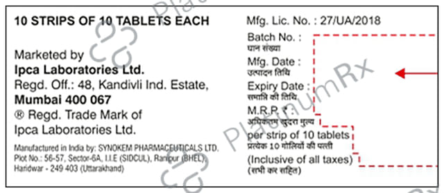 Tedup 20mg Tablet 4s
