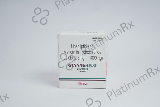 Glynag Duo 1000/2.5mg Tablet 10s