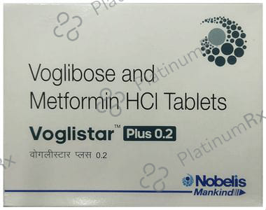 Voglistar Plus 0.2/500mg Tablet 15s