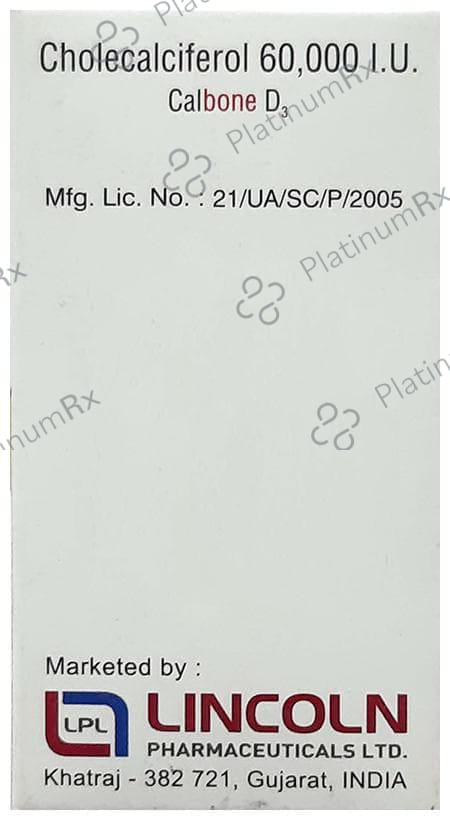 Calbone D3 60000IU Sachet 1gm
