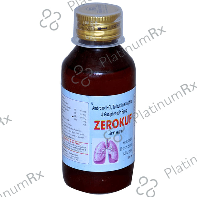 Zerokuf Syrup 100ml