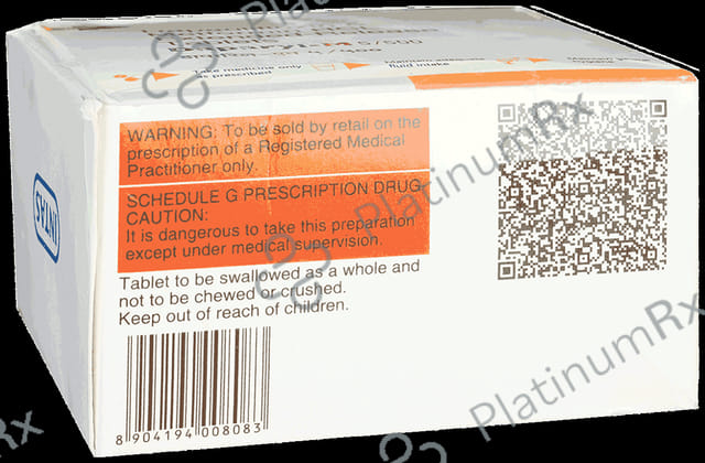 Daparyl M 5/500mg Tablet ER 10s