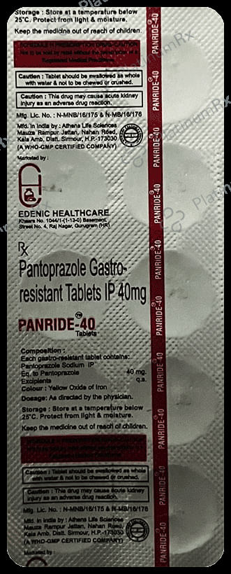 Panride 40 Tablet
