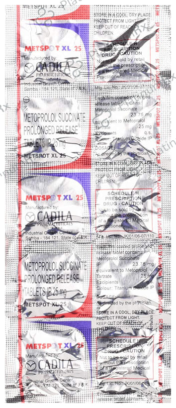Metspot XL 25 Tablet