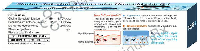 G-Cure Mouth Ulcers Gel
