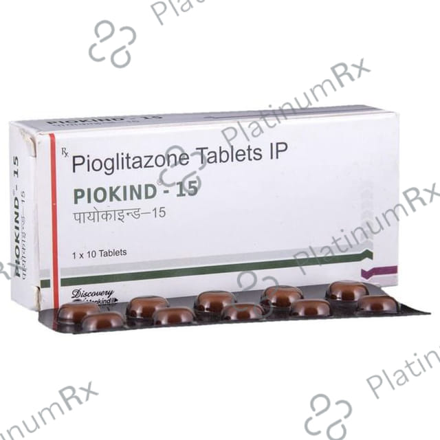 Piokind 15mg Tablet 10s