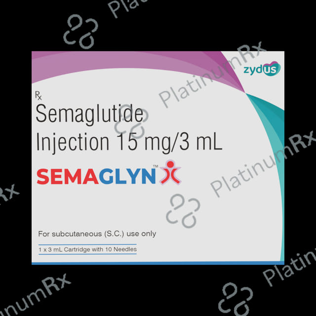 Semaglyn 15mg Cartridge Injection 3ml