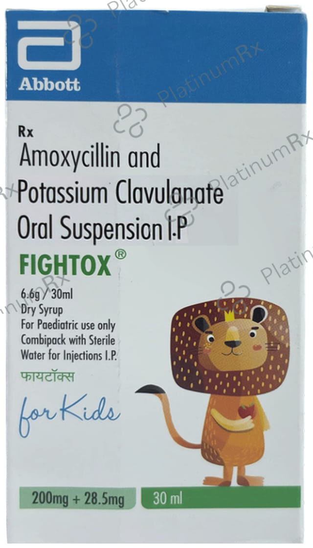 Fightox 200/28.5mg Dry Syrup 30ml