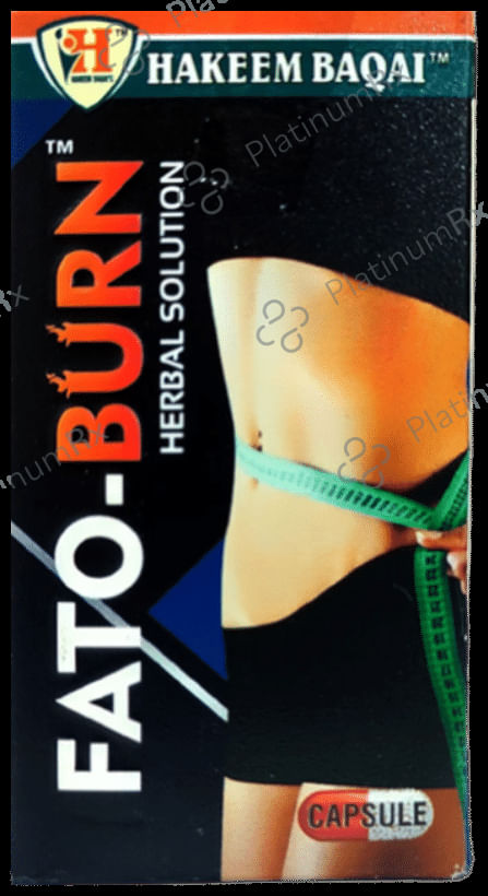Hakeem Baqai Fato - Burn Herbal Solution Capsule