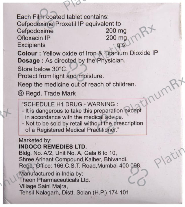 Oxipod-O Tablet