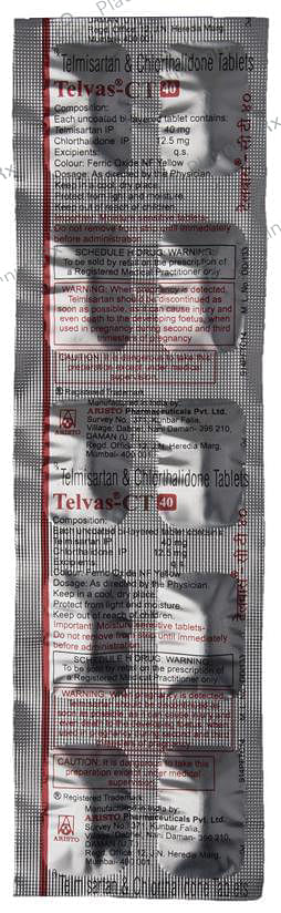 Telvas CT 40 12.5/40mg Tablet 10s