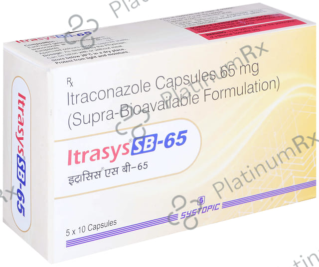 Itrasys SB 65mg Capsule 10s